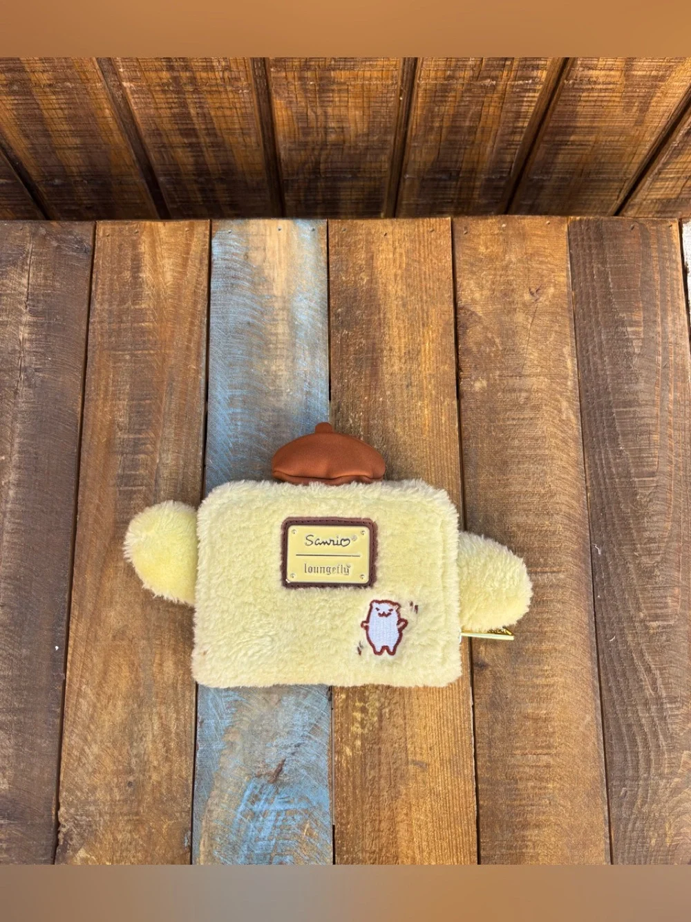 Loungefly Sanrio Pompompurin Plush Wallet